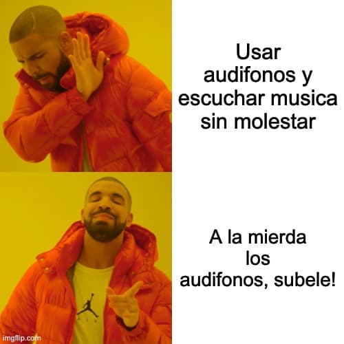 Meme chileno sobre compartir funas sin leerlas.